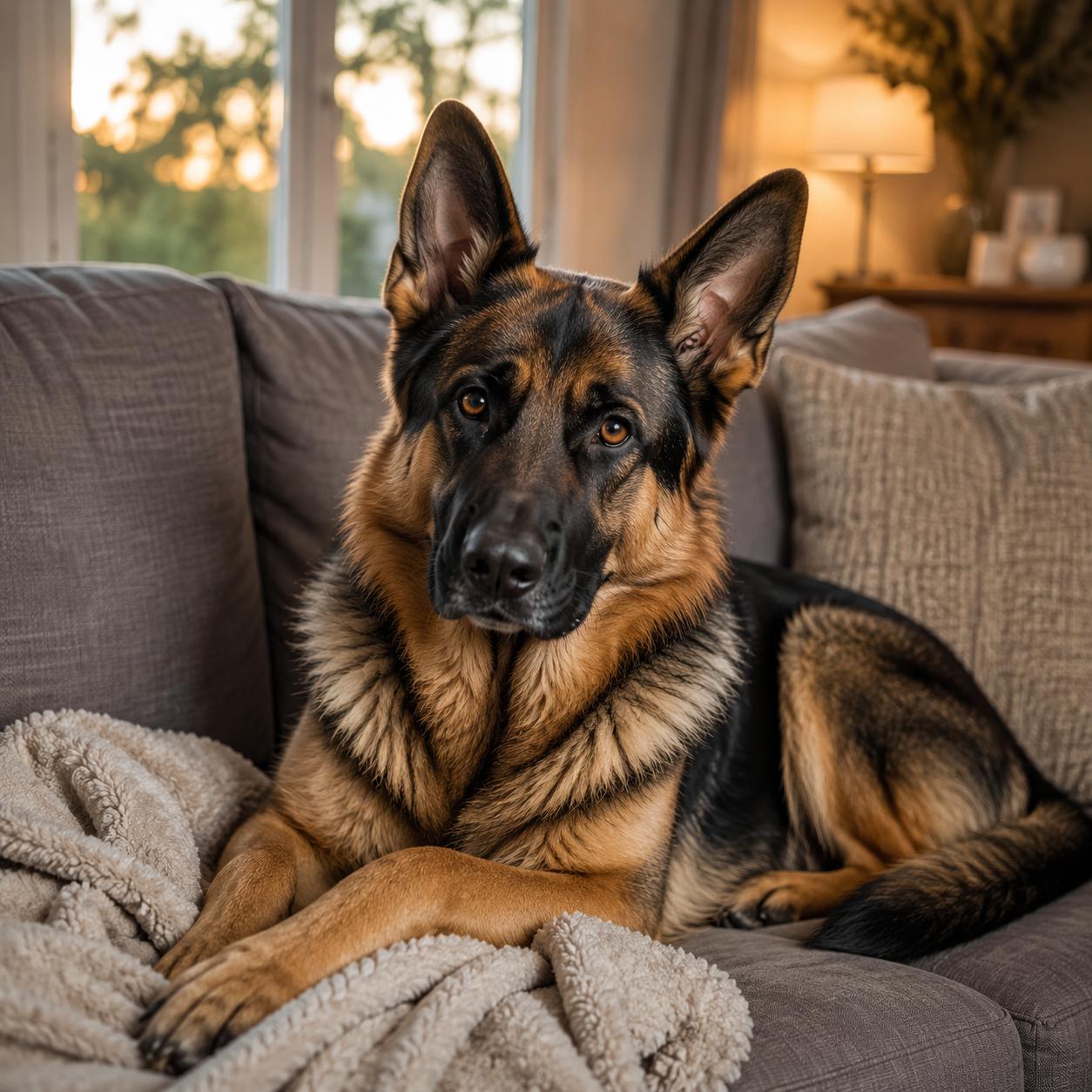 Bruno en el sofá